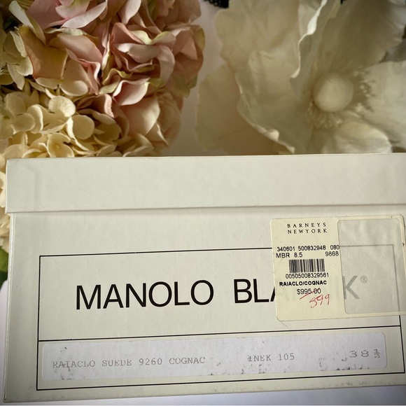 🌟💎HP 3X💎🌟MANOLO BLAHNIK- Luxury Crafted Women's Heels 👠 - Picture 16 of 16